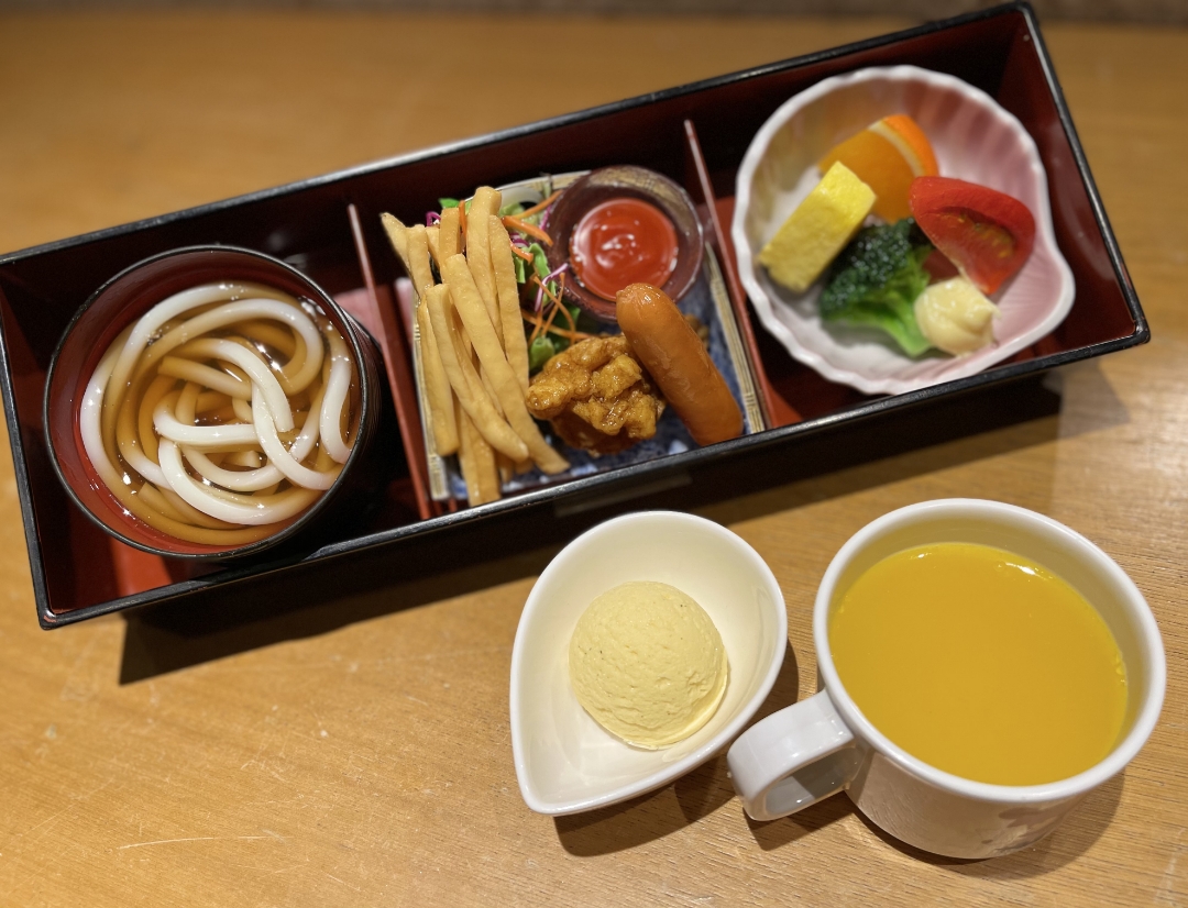 お子様ランチうどんBOX